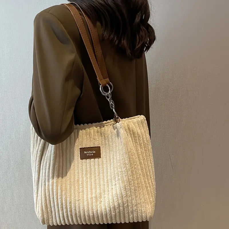 Celine | Cotton Shoulder Bag