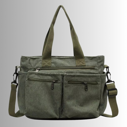 Urban Cord Tote | Shoulder Bag