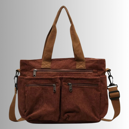 Urban Cord Tote | Shoulder Bag