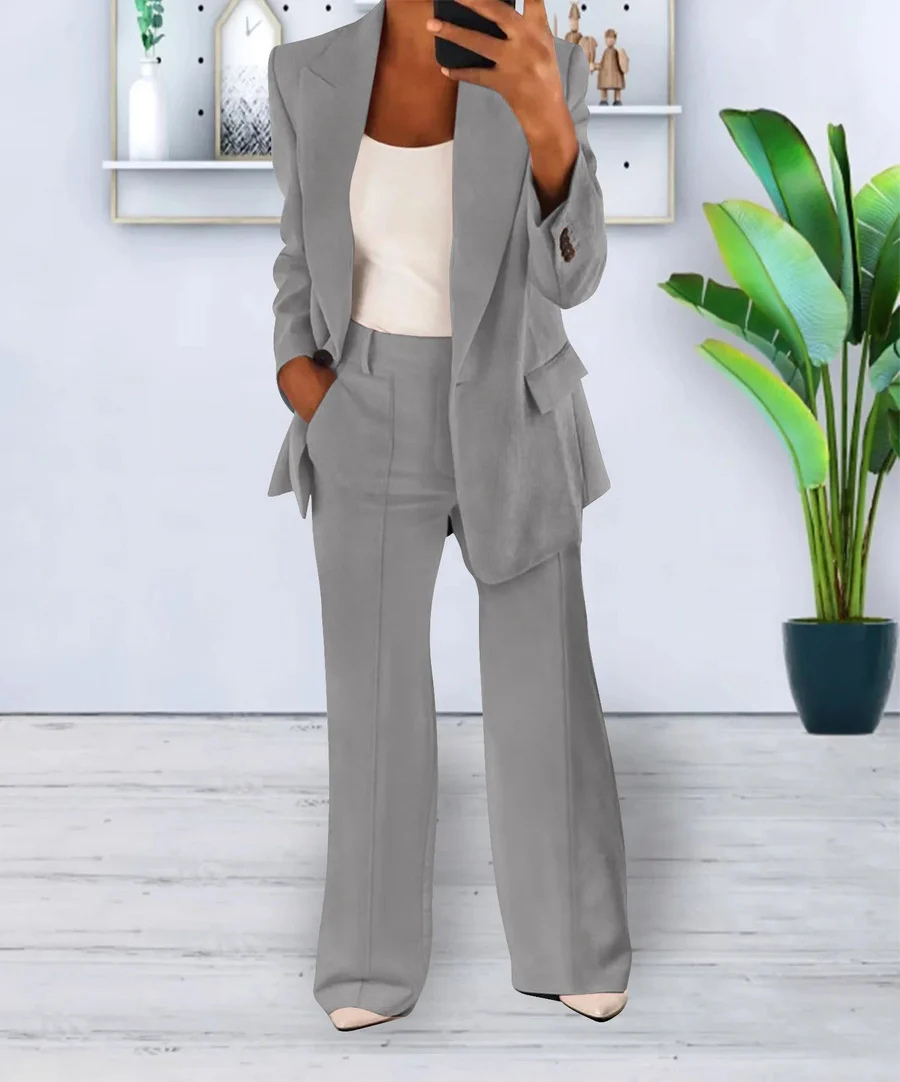 MAIKE - ELEGANT TWO-PIECE FORMAL OUTFIT