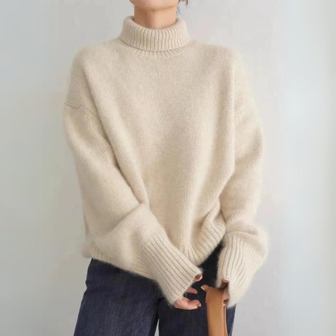 Emily™ - Comfortable, knitted, soft turtleneck jumper