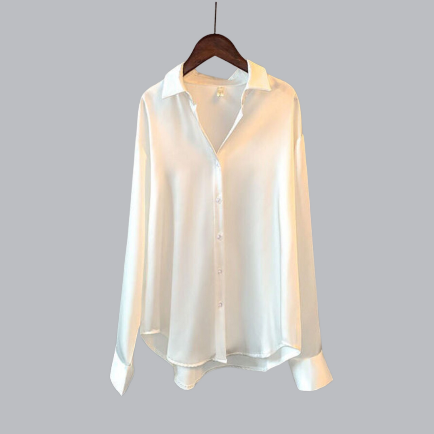 Amelia™ | High-quality satin blouse