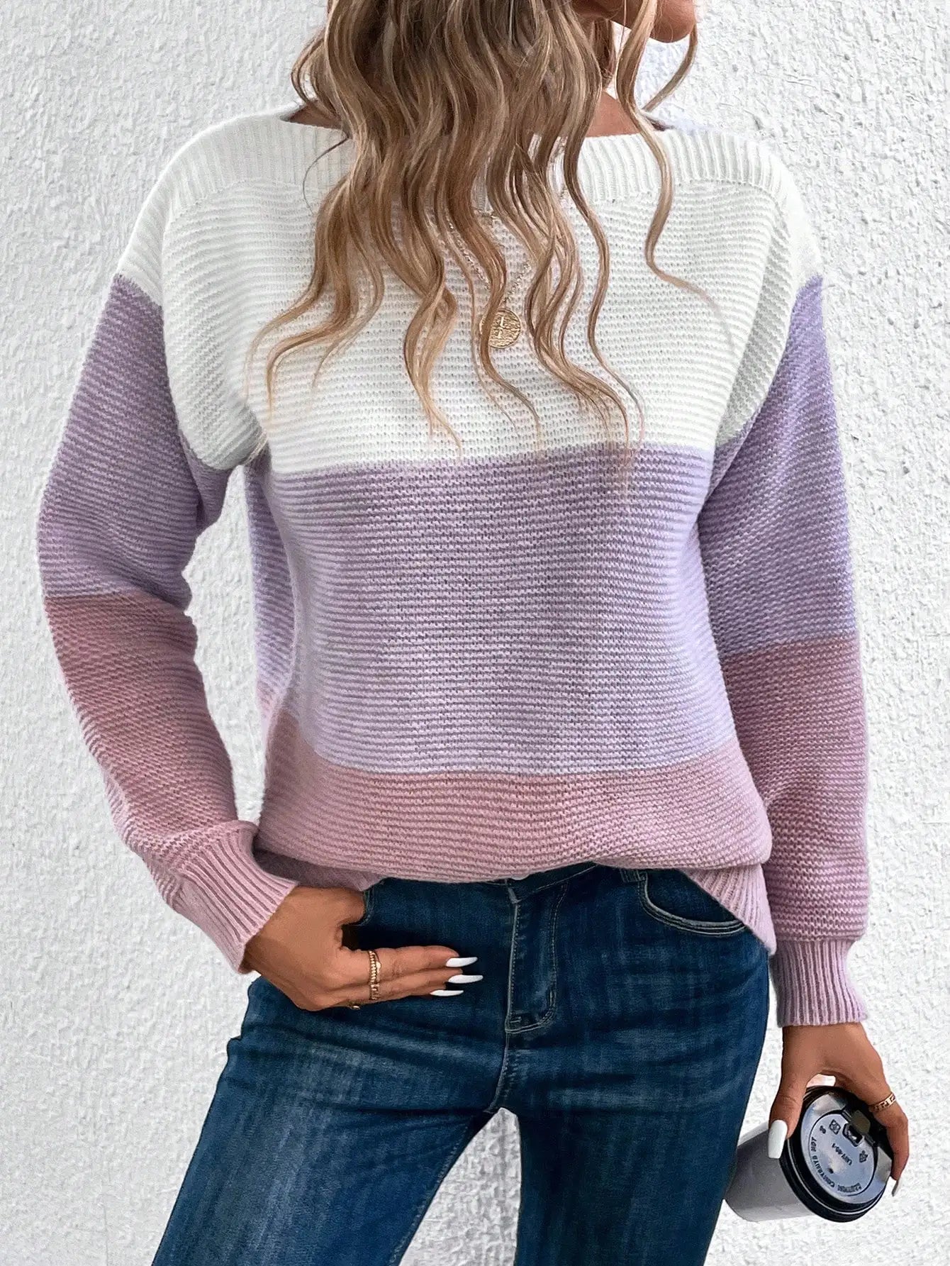 Ivy | Cozy Colorblock Knit Sweater