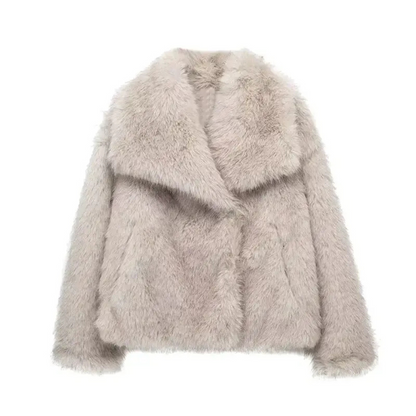 Bruna™ | Faux fur coat