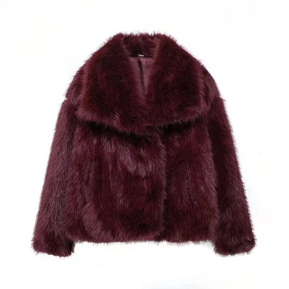 Bruna™ | Faux fur coat