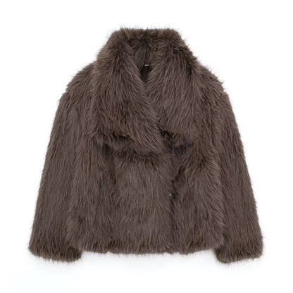 Bruna™ | Faux fur coat