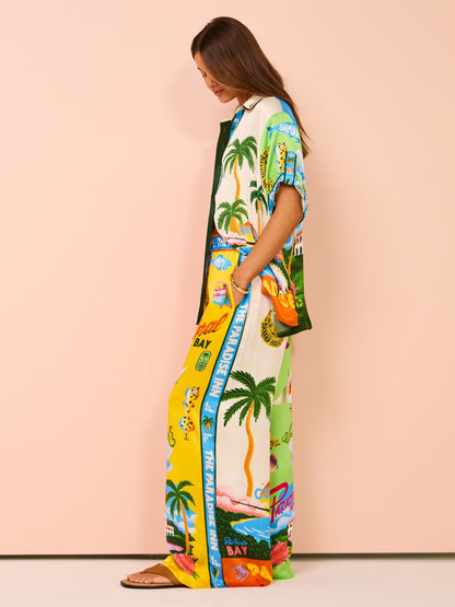 Kalea | Two-piece printed set