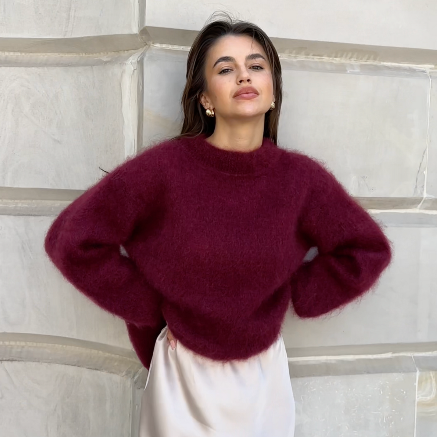 ANGELIA™ | Soft Oversized Sweater