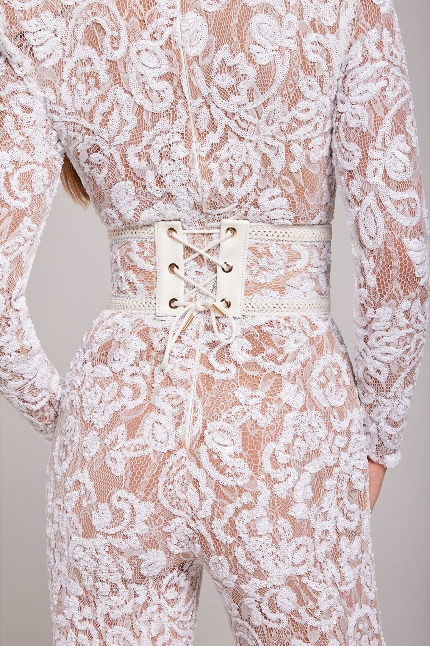 Giovanna - Elegant Lace Suit