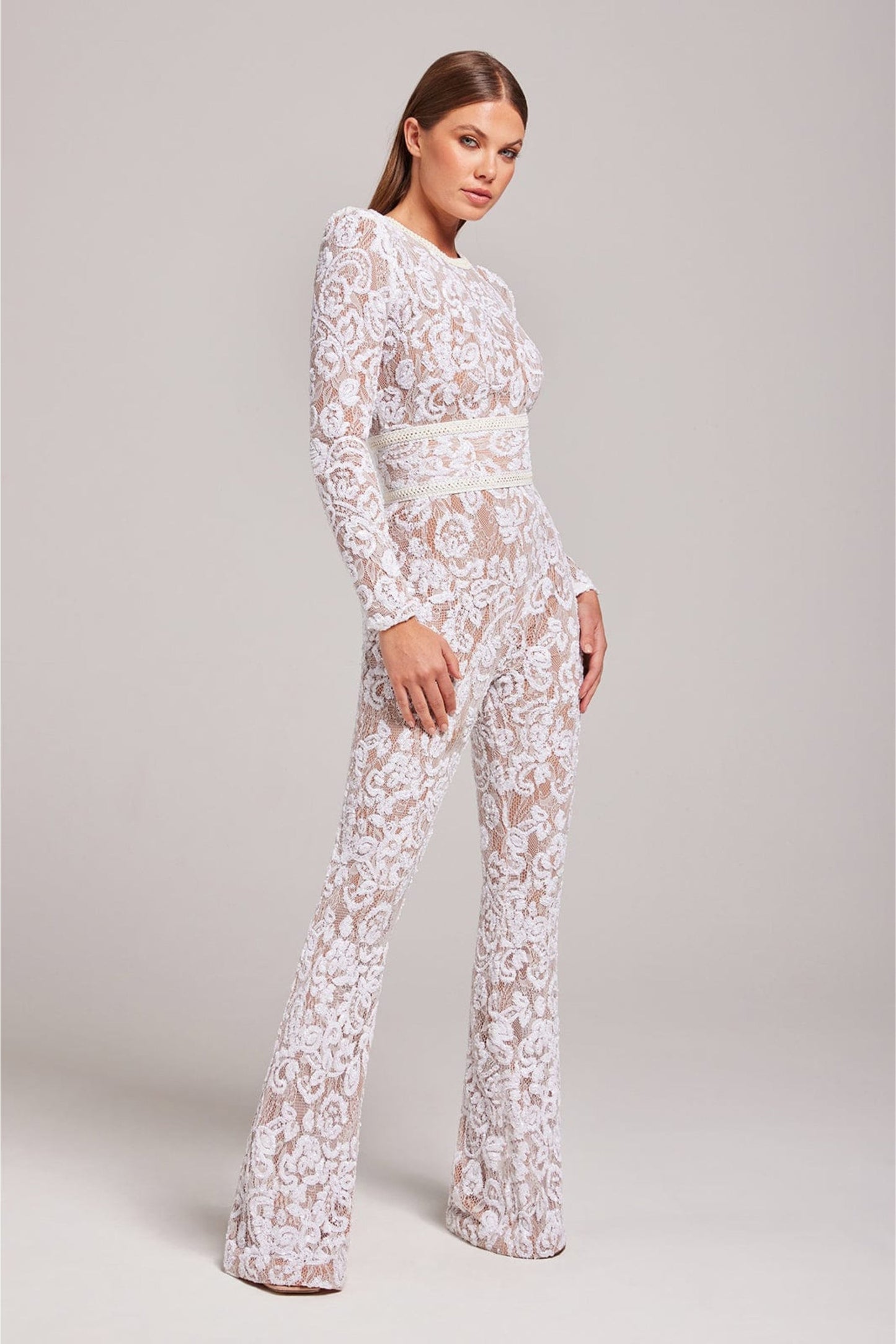 Giovanna - Elegant Lace Suit