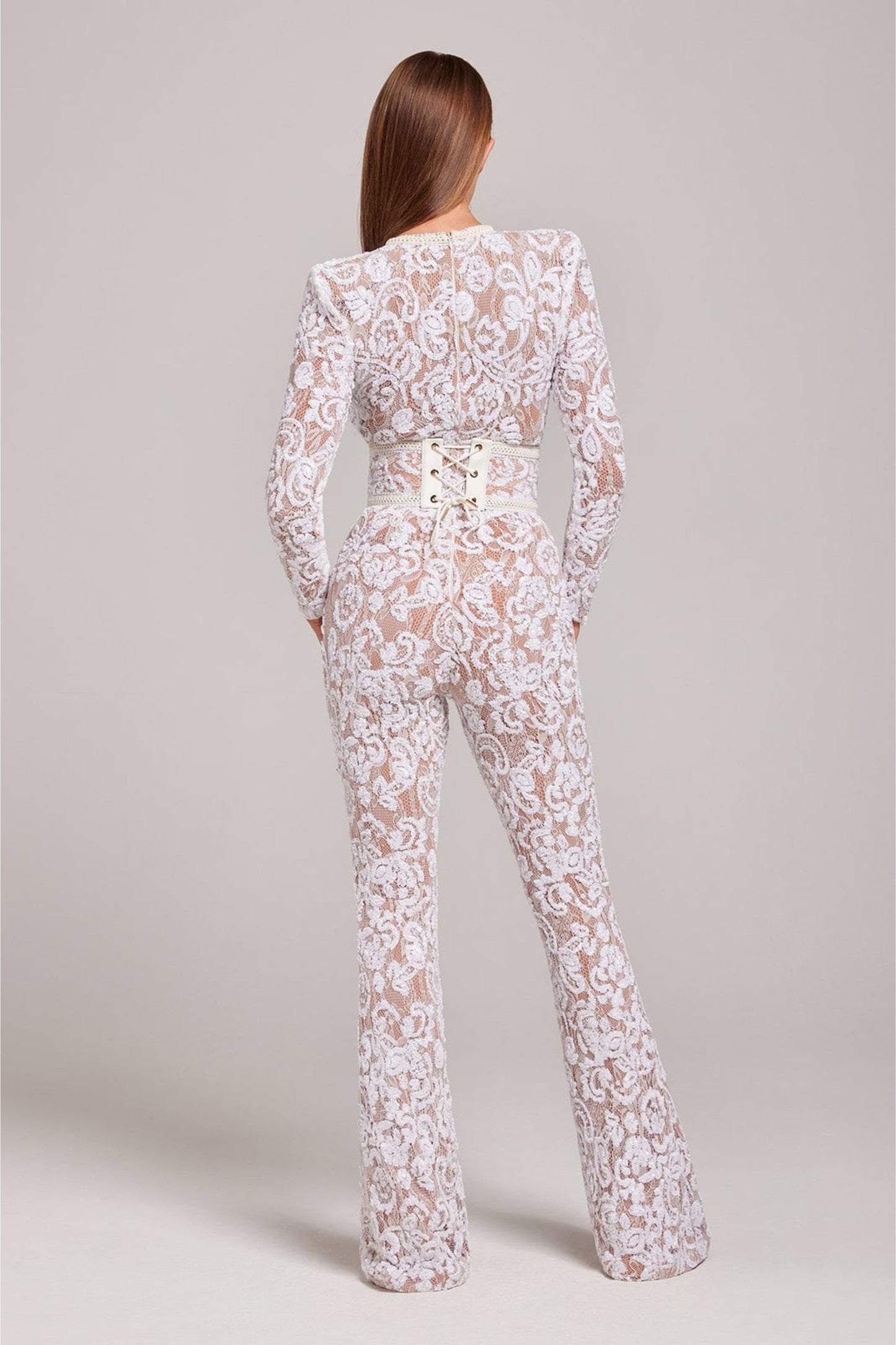 Giovanna - Elegant Lace Suit