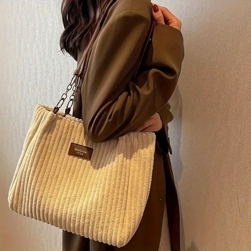 Celine | Cotton Shoulder Bag