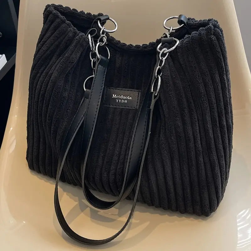 Celine | Cotton Shoulder Bag