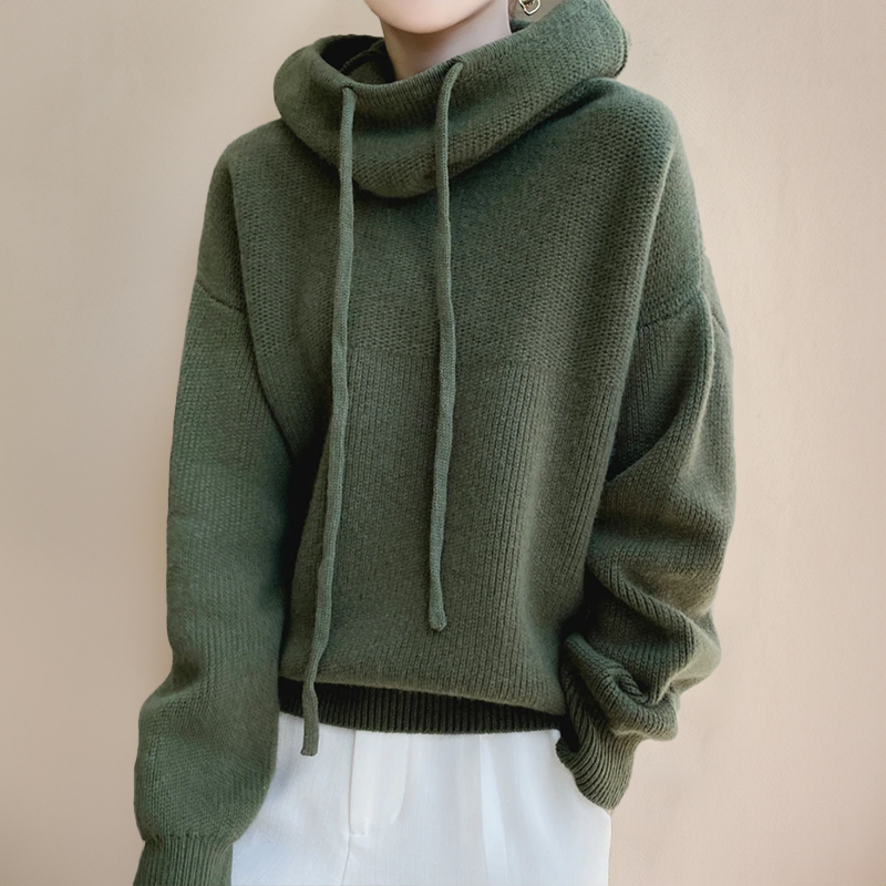 Charlotte - Merino wool turtleneck jumper