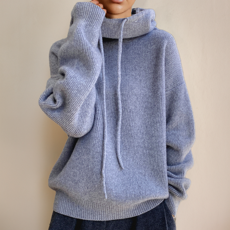 Charlotte - Merino wool turtleneck jumper