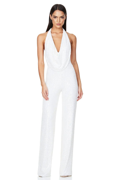 MAEVIRA™ | Sparkle Shimmer Loose fit Jumpsuit